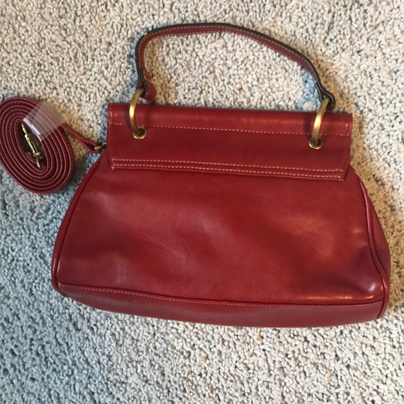 Vintage Inspired Red Bag - Picture 3 of 4